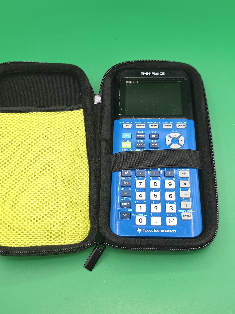 Texas Instruments TI-84 Plus CE Graphing Calculator - Blue